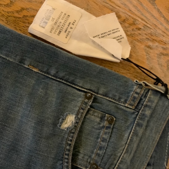 RAG & BONE distressed boyfriend jeans/NEW/30 - Picture 4 of 8